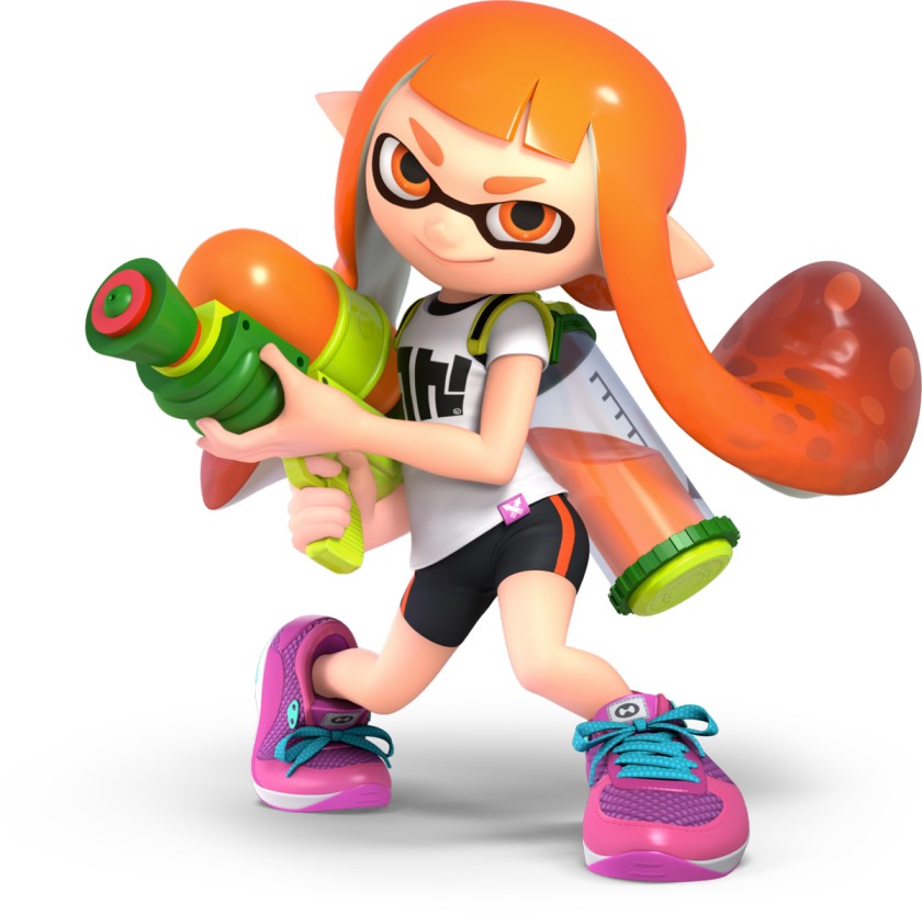 Le personnage Inkling de Super Smash Bros. Ultimate