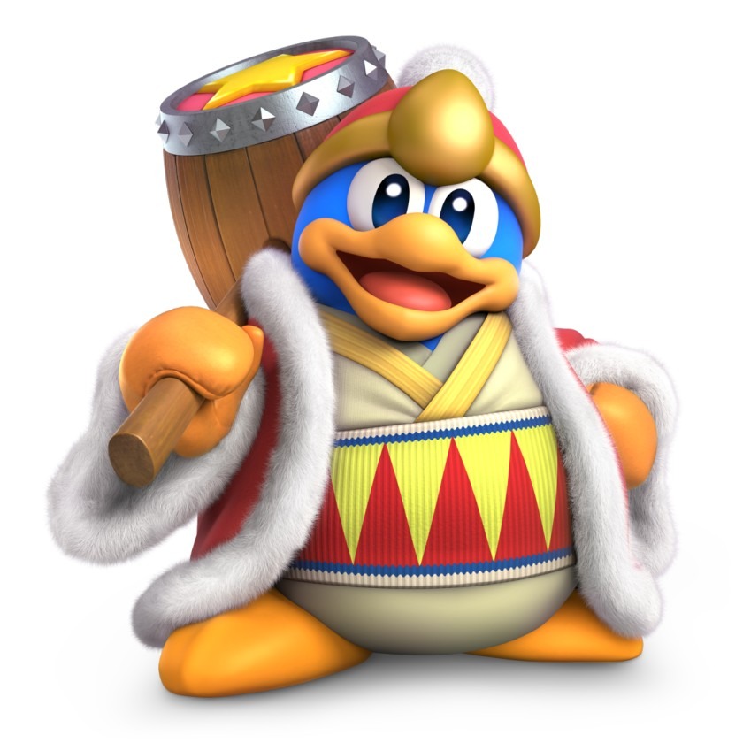 Le personnage Roi Dadidou de Super Smash Bros. Ultimate