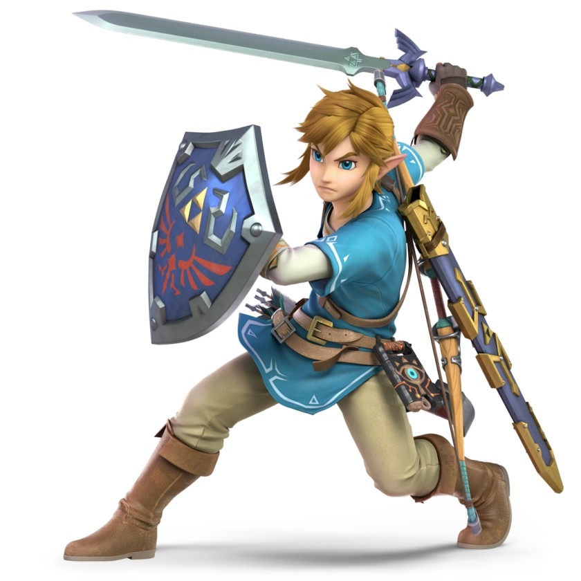 Le personnage Link de Super Smash Bros. Ultimate