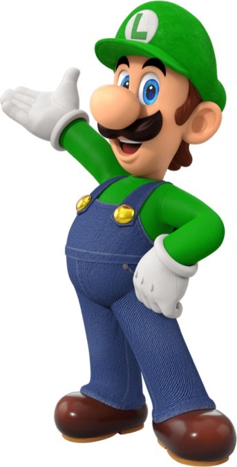 Le personnage Luigi de Super Smash Bros. Ultimate