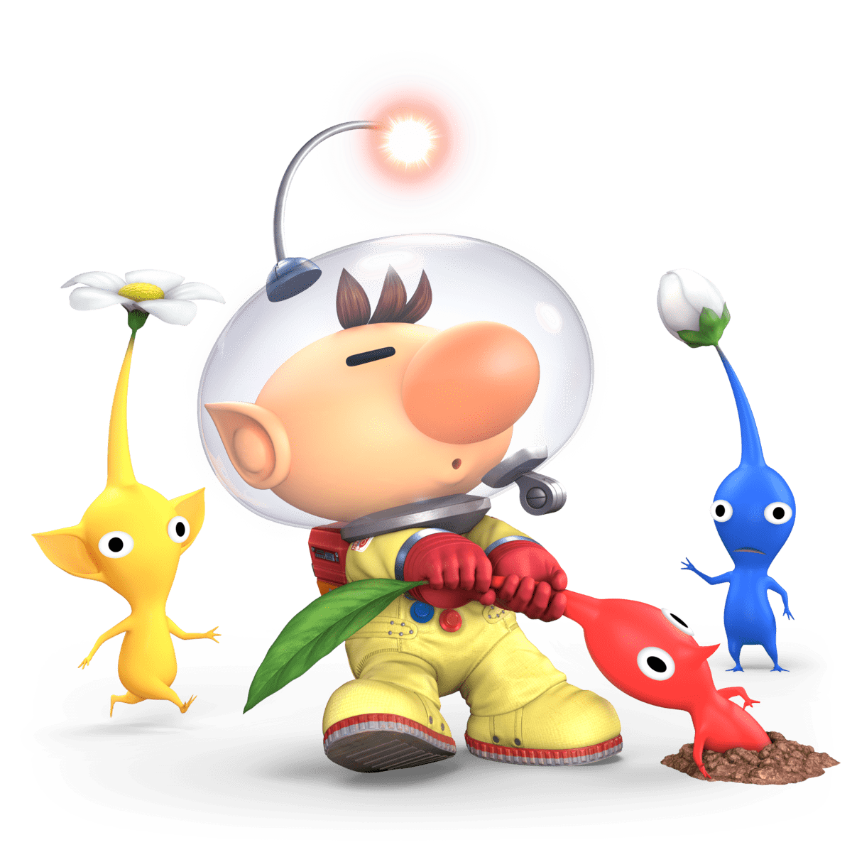 Le personnage Olimar de Super Smash Bros. Ultimate