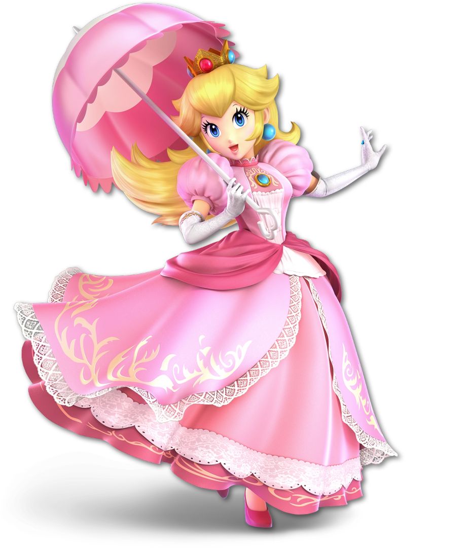 Le personnage Princess Peach de Super Smash Bros. Ultimate