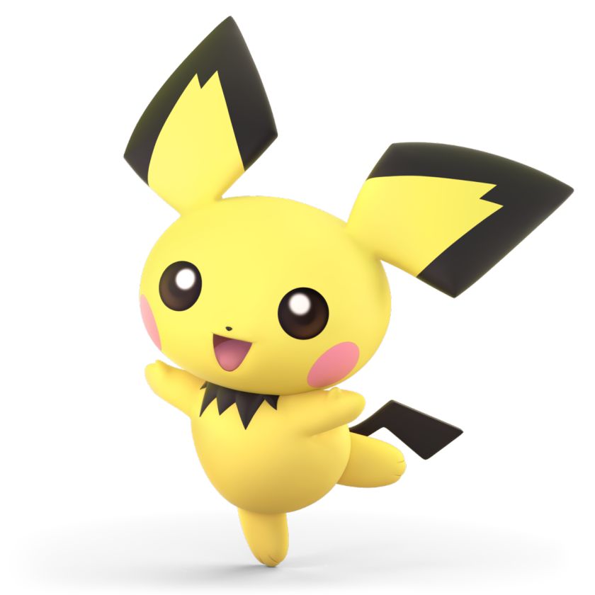 Le personnage Pichu de Super Smash Bros. Ultimate