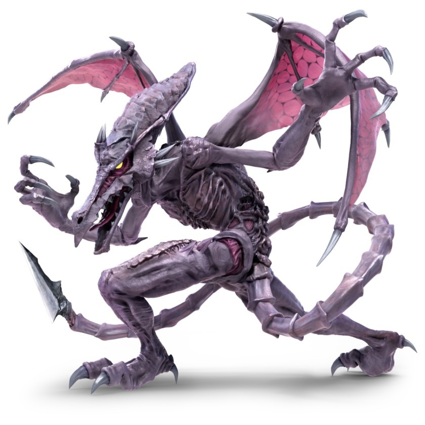 Le personnage Ridley de Super Smash Bros. Ultimate