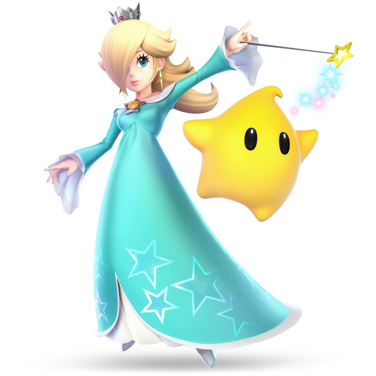 Le personnage Rosalina & Luma de Super Smash Bros. Ultimate