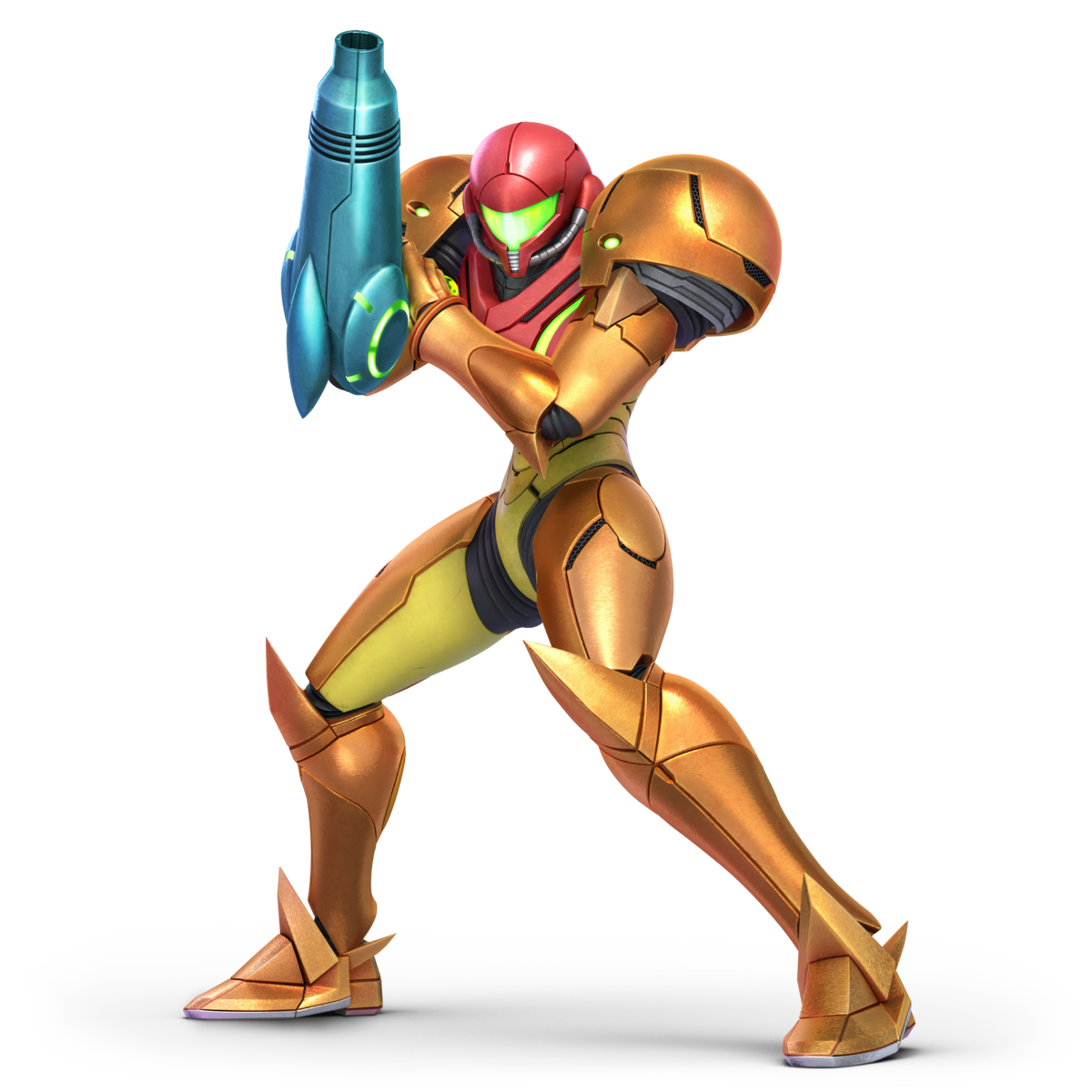 Le personnage Samus Aran de Super Smash Bros. Ultimate