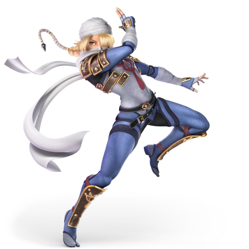 Le personnage Sheik de Super Smash Bros. Ultimate