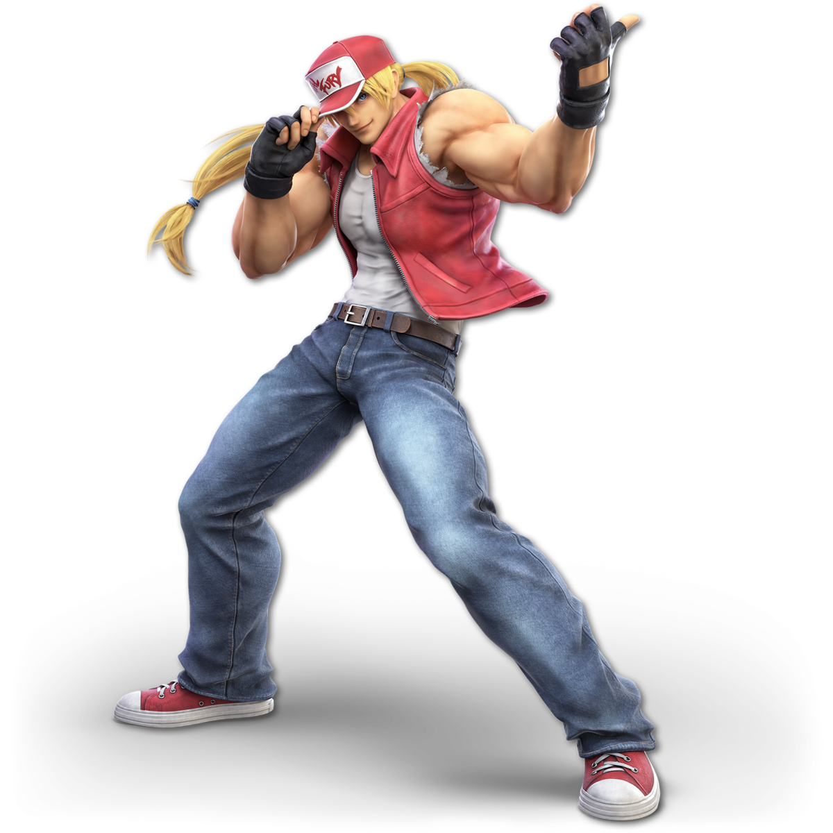 Le personnage Terry Bogard de Super Smash Bros. Ultimate