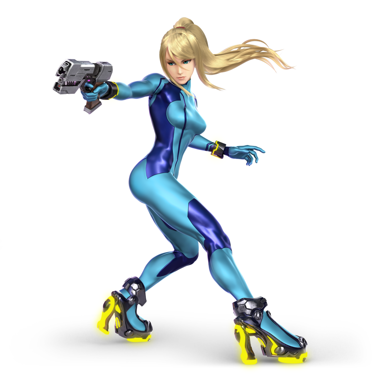 Le personnage Zero Suit Samus de Super Smash Bros. Ultimate