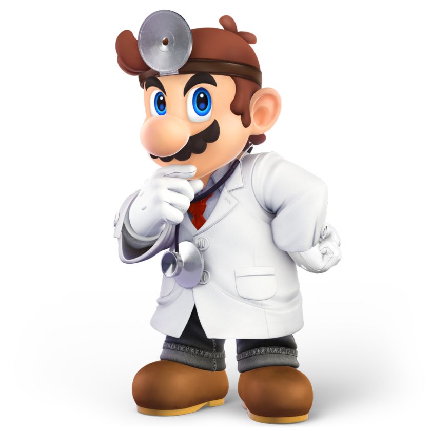 Le personnage Dr. Mario de Super Smash Bros. Ultimate
