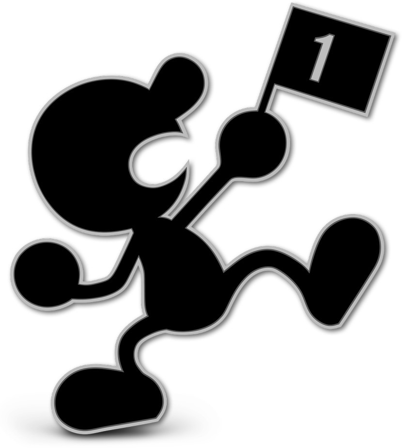Le personnage Mr. Game and Watch de Super Smash Bros. Ultimate