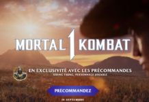 Le logo de Mortal Kombat 1 sur le site officiel