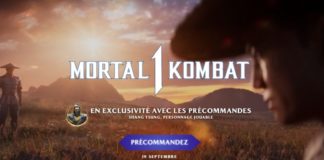 Le logo de Mortal Kombat 1 sur le site officiel