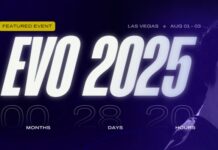 Page d'acceuil du site de l'Evo 2025