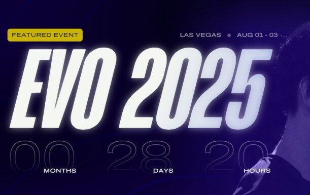 Page d'acceuil du site de l'Evo 2025